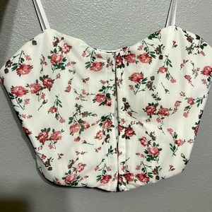 Roses Corset Top Med